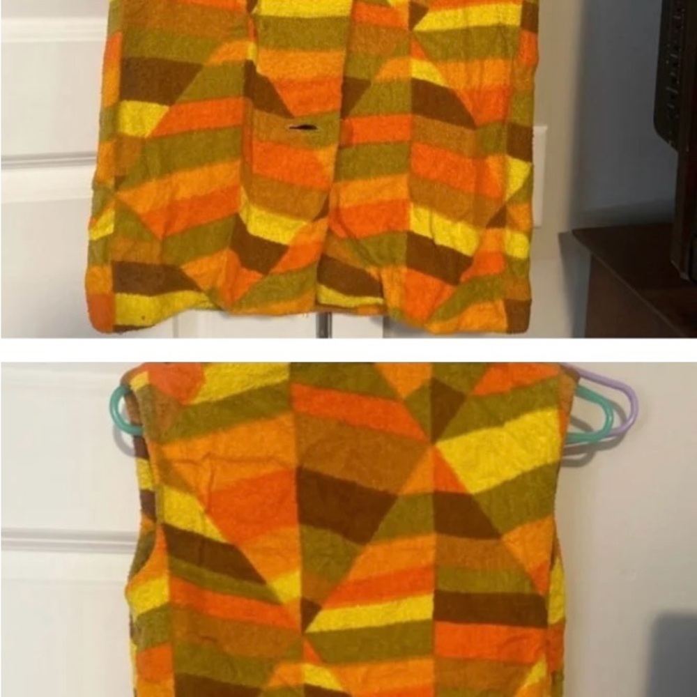 Colorful Geometric Women's Top - Picture 2 of 2